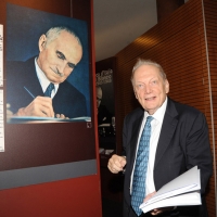 Foto Nicoloro G. 27/09/2011 Ravenna E’ stata inaugurata, sotto il patrocinio della Presidenza della Repubblica e della Banca d’ Italia, la mostra ” L’ eredita’ di Luigi Einaudi. La nascita dell’ Italia repubblicana e la costruzione dell’ Europa “, che ripercorre la vita del grande statista. nella foto Il nipote Luigi Einaudi