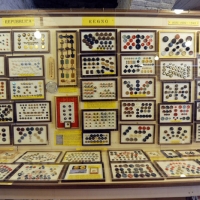 Foto Nicoloro G. 03/01/2012 Santarcangelo di Romagna ( Rimini ) Primo ed unico in Italia " Museo del bottone ", ricco di 8500 pezzi provenienti da tutto il mondo. nella foto Bottoni in esposizione