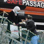 Foto Nicoloro G.   03/01/2024   Porto Corsini - Ravenna   Ha attraccato nel porto di Ravenna la nave di Medici senza Frontiere Geo Barents con a bordo 336 migranti. Di questi 229 sono uomini, 3 donne e 34 minori di cui 27 non accompagnati. Provenienti da diversi paesi, come Pakistan, Eritrea, Egitto, Yemen, Siria e anche Palestina, verrano ripartiti equamente, secondo un piano del Viminale, tra Lombardia, Toscana ed Emilia-Romagna. nella foto un momento dello sbarco dei migranti.