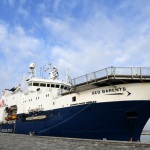 Foto Nicoloro G.   03/01/2024   Porto Corsini - Ravenna   Ha attraccato nel porto di Ravenna la nave di Medici senza Frontiere Geo Barents con a bordo 336 migranti. Di questi 229 sono uomini, 3 donne e 34 minori di cui 27 non accompagnati. Provenienti da diversi paesi, come Pakistan, Eritrea, Egitto, Yemen, Siria e anche Palestina, verrano ripartiti equamente, secondo un piano del Viminale, tra Lombardia, Toscana ed Emilia-Romagna. nella foto la nave Geo Barents.