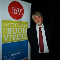 Foto Nicoloro G.    05/10/2014  Forlì ( FC )  In conclusione della " Settimana del Buon Vivere ", iniziativa ideata e organizzata dalla Lega Coop Romagna, un incontro con intervista al ministro del Lavoro. nella foto il ministro Giuliano Poletti.