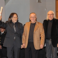Foto Nicoloro G. 07/12/2011 Milano Tradizionale consegna degli Ambrogini d' oro, massima onorificenza cittadina. nella foto La PFM (Premiata Forneria Marconi)