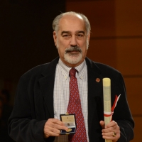 Foto Nicoloro G.  07/12/2013  Milano  Assegnati gli Ambrogini d' oro e le Menzioni speciali ai cittadini che più si sono distinti nelle rispettive attività. nella foto il musicista Gaetano Liguori.