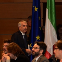 Foto Nicoloro G.  07/12/2014    Milano    Tradizionale cerimonia della consegna degli Ambrogini da parte del Comune di Milano. nella foto il sindaco Giuliano Pisapia.