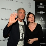 Foto Nicoloro G.   03/05/2019   Milano Marittima ( Ra )   Quattordicesima edizione del Premio internazionale al giornalismo ' Antonio Batani '. nella foto Massimo Giletti e Bianca Berlinguer.