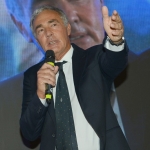 Foto Nicoloro G.   03/05/2019   Milano Marittima ( Ra )   Quattordicesima edizione del Premio internazionale al giornalismo ' Antonio Batani '. nella foto Massimo Giletti che ha condotto la serata.