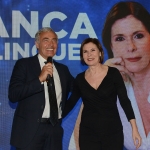 Foto Nicoloro G.   03/05/2019   Milano Marittima ( Ra )   Quattordicesima edizione del Premio internazionale al giornalismo ' Antonio Batani '. nella foto Massimo Giletti e Bianca Berlinguer.