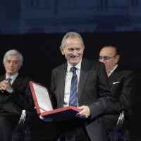 Foto Nicoloro G. 20/11/2010 Ravenna, Trentanovesima edizione del " Premio Guidarello per il Giornalismo d' autore ". nella foto Giovanni Zaccherini