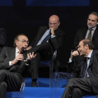 Foto Nicoloro G. 20/11/2010 Ravenna, Trentanovesima edizione del \" Premio Guidarello per il Giornalismo d\' autore \". nella foto Pippo Baudo