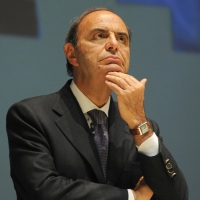 Foto Nicoloro G. 13/11/2011 Ravenna Quarantesima edizione del ” Premio Guidarello per il Giornalismo d’ autore “. Organizzato da Confindustria Ravenna vede il patrocinio dei Ministeri del Turismo e dei Beni Culturali. nella foto Bruno Vespa