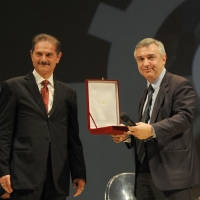 Foto Nicoloro G. 13/11/2011 Ravenna Quarantesima edizione del ” Premio Guidarello per il Giornalismo d’ autore “. Organizzato da Confindustria Ravenna vede il patrocinio dei Ministeri del Turismo e dei Beni Culturali. nella foto Foto Nicoloro G. 13/11/2011 Ravenna Quarantesima edizione del ” Premio Guidarello per il Giornalismo d’ autore “. Organizzato da Confindustria Ravenna vede il patrocinio dei Ministeri del Turismo e dei Beni Culturali. nella foto Claudio Casadio – Maurizio Molinari