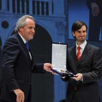 Foto Nicoloro G. 25/11/2012 Ravenna Quarantunesima edizione del ” Premio Guidarello per il Giornalismo d’ Autore “. nella foto Paolo Gambi