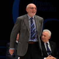 Foto Nicoloro G.  01/12/2013  Ravenna   Quarantaduesima edizione del " Premio Guidarello per il Giornalismo d' Autore "  organizzato dalla Confindustria Ravenna. nella foto il giornalista Paolo Rumiz, vincitore del premio per la sezione Turismo/società.
