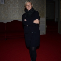 Foto Nicoloro G.  30/11/2014   Ravenna    43° edizione del " Premio Guidarello per il Giornalismo d' Autore ". nella foto la giornalista conduttrice di Line Blù e presidente del WWF Italia Donatella Bianchi che riceverà il Premio Guidarello per la sezione Turismo.