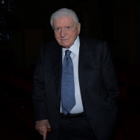 Foto Nicoloro G.  30/11/2014   Ravenna    43° edizione del " Premio Guidarello per il Giornalismo d' Autore ". nella foto il giornalista e senatore Sergio Zavoli che riceve il Premio Guidarello alla carriera.