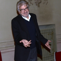 Foto Nicoloro G.  29/11/2015   Ravenna   44° edizione del Premio Guidarello per il Giornalismo d\' Autore organizzato da Confindustria Ravenna. nella foto l\' attore Gigi Proietti, premiato per la sezione radio/televisione.