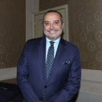 Foto Nicoloro G.   23/11/2019   Ravenna    48° edizione del ' Premio Guidarello per il giornalismo d' autore ' organizzato da Confindustria Romagna. nella foto il vicedirettore di RAI 1 Franco Di Mare, premiato nella sezione Radio/Televisione.