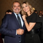 Foto Nicoloro G.   23/11/2019   Ravenna    48° edizione del \' Premio Guidarello per il giornalismo d\' autore \' organizzato da Confindustria Romagna. nella foto i giornalisti Franco Di Mare e Francesca Fialdini.
