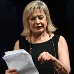 Foto Nicoloro G.   23/11/2019   Ravenna    48° edizione del ' Premio Guidarello per il giornalismo d' autore ' organizzato da Confindustria Romagna. nella foto la giornalista Margherita Ghinassi che ha presentato la serata.