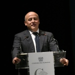 Foto Nicoloro G.   23/11/2019   Ravenna    48° edizione del ' Premio Guidarello per il giornalismo d' autore ' organizzato da Confindustria Romagna. nella foto il presidente di Confindustria Romagna Paolo Maggioli.