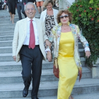 Foto Nicoloro G.  03/09/2010  Venezia  Quarantottesima edizione del " Premio Campiello Letteratura ". nella foto Gad Lerner - Inge Feltrinelli