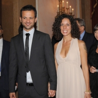 Foto Nicoloro G.   04/09/2010  Venezia  Quarantottesima edizione del " Premio Campiello Letteratura ". nella foto Silvia Avallone e il futuro marito Giovanni