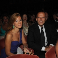 Foto Nicoloro G.   04/09/2010  Venezia  Quarantottesima edizione del " Premio Campiello Letteratura ". nella foto Augusto Minzolini con un'amica