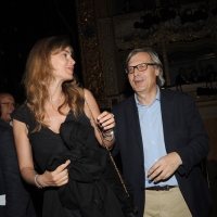 Foto Nicoloro G.   04/09/2010  Venezia  Quarantottesima edizione del " Premio Campiello Letteratura ". nella foto Vittorio Sgarbi con la fidanzata Sabrina Colle