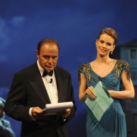 Foto Nicoloro G.   04/09/2010  Venezia  Quarantottesima edizione del " Premio Campiello Letteratura ". nella foto Bruno Vespa – Andrea Osvart