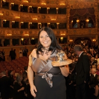 Foto Nicoloro G.   04/09/2010  Venezia  Quarantottesima edizione del " Premio Campiello Letteratura ". nella foto Michela Murgia con il premio