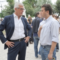 Foto Nicoloro G. 18/06/2011 Riccione (RN) Ultima giornata di incontri e dibattiti e serata di premiazioni della XVII edizione del ” Premio Ilaria Alpi per il giornalismo televisivo “. nella foto Giuliano Giubilei – David Parenzo