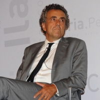 Foto Nicoloro G. 07/09/2012 Riccione ( Rimini ) Seconda giornata della diciottesima edizione del " Premio Ilaria Alpi ", premio giornalistico televisivo che gode dell' Alto Patronato della Presidenza della Repubblica. nella foto Fabrizio Barca