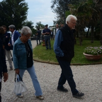 Foto Nicoloro G.  04/09/2014   Riccione ( Rimini )  Ventesima edizione del " Premio giornalistico televisivo Ilaria Alpi " a venti anni dall' uccisione della giornalista di Rai 3 e del suo cameraman avvenuta a Mogadiscio il 20 marzo 1994. nella foto l' arrivo dell' ex magistrato Giancarlo Caselli.