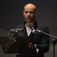 Foto Nicoloro G. 06/09/2014  Riccione ( Rimini )  Serata conclusiva con premiazioni della ventesima edizione del " Premio giornalistico televisivo Ilaria Alpi " a venti anni dall' uccisione della giornalista di Rai 3 e del suo cameraman avvenuta a Mogadiscio il 20 marzo 1994. nella foto ospite l' attore Marco D' Amore, protagonista del film Tv " Gomorra, la serie ".