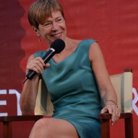 Foto Nicoloro G. 07/09/2013 Riccione ( Rimini ) Serata finale di premiazioni della diciannovesima edizione del " Premio giornalistico televisivo Ilaria Alpi ". nella foto Milena Gabanelli