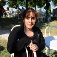 Foto Nicoloro G. 06/09/2013 Riccione ( Rimini ) Diciannovesima edizione del " Premio giornalistico televisivo Ilaria Alpi ". nella foto Susan Mohammadkani Ghiasvand