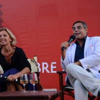 Foto Nicoloro G. 06/09/2013 Riccione ( Rimini ) Diciannovesima edizione del " Premio giornalistico televisivo Ilaria Alpi ". nella foto Concita De Gregorio – Andrea Vianello
