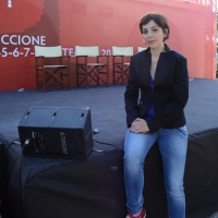 Foto Nicoloro G. 06/09/2013 Riccione ( Rimini ) Diciannovesima edizione del " Premio giornalistico televisivo Ilaria Alpi ". nella foto Vittoria Iacovella