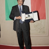 Foto Nicoloro G. 12/03/2011 Ravenna E' stato assegnato al giornalista sportivo Marino Bartoletti il premio " Successo 2011 " organizzato dall' ACSI e dal CONI. nella foto Marino Bartoletti
