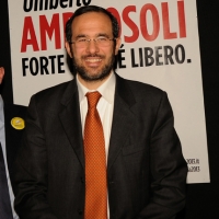 Foto Nicoloro G. 18/01/2013 Milano Presentazione del ” Centro popolare Lombardo con Ambrosoli per la Lombardia “. nella foto Umberto Ambrosoli