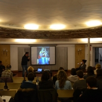 Foto Nicoloro G.  16/12/2014   Milano   Presentazione, al Museo Nazionale Scienza e Tecnologia Leonardo da Vinci, della mostra " Il Bel Paese. L' Italia dal Risorgimento alla Grande Guerra, dai Macchiaioli ai Futuristi " che si terrà a Ravenna nel Museo d' Arte dal 22 febbraio al 14 giugno 2015. nella foto un momento della presentazione.