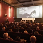 Foto Nicoloro G.   04/11/2022   Bologna   Presentazione del film di Elisabetta Sgarbi ' Nino Migliori. Viaggio intorno alla mia stanza '. nella fo