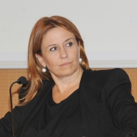 Foto Nicoloro G. 13/10/2011 Milano Presentazione del libro ” Decapitati. Perche’ abbiamo la classe dirigente che non ci meritiamo “. nella foto Monica Maggioni