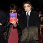 Foto Nicoloro G.   21/11/2022   Milano   Presentazione del libro ' La citta' universale ' del sindaco di Firenze Dario Nardella. nella foto Elisabetta Sgarbi con Eugenio Lio, editor e sceneggiatore.