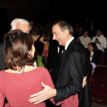 Foto Nicoloro G.  21/11/2022    Milano   Presentazione del libro ' La citta' universale ' del sindaco di Firenze Dario Nardella. nella foto il sindaco di Milano Giuseppe Sala con Elisabetta Sgarbi.