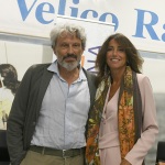 Foto Nicoloro G.   08/07/2025   Ravenna   Presentazione del libro ' La vita due volte '. nella foto gli autori la giornalista Tiziana Panella e il politologo Vittorio E. Parsi.