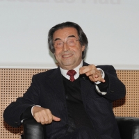 Foto Nicoloro G. 17/01/2011 Milano Presentazione del libro \" Prima la musica, poi le parole \", autobiografia del maestro Riccardo Muti. nella foto Riccardo Muti