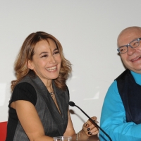 Foto Nicoloro G. 18/12/2011 Milano Presentazione del libro " Tanto poi esce il sole " opera della conduttrice televisiva Barbara D' Urso. nella foto Barbara D' Urso – Mauro Coruzzi/Platinette
