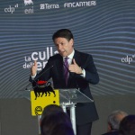 Foto Nicoloro G.   28/10/2019  Ravenna   Presentazione del progetto Iswec (Inertial Sea Energy Converter), organizzato da Eni per produrre energia dal moto ondoso, alla presenza del presidente del Consiglio. In occasione dell’evento sarà anche firmato un importante accordo con Fincantieri, Terna e CDP. nella foto il presidente del Consiglio Giuseppe Conte durante il suo intervento.