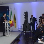 Foto Nicoloro G.   28/10/2019  Ravenna   Presentazione del progetto Iswec (Inertial Sea Energy Converter), organizzato da Eni per produrre energia dal moto ondoso, alla presenza del presidente del Consiglio. In occasione dell’evento sarà anche firmato un importante accordo con Fincantieri, Terna e CDP. nella foto il presidente del Consiglio Giuseppe Conte durante il suo intervento.